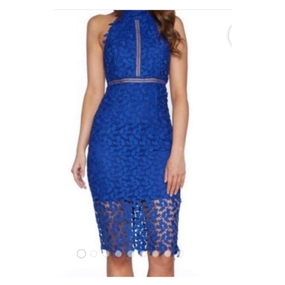 Bardot Gemma halter top dress size 10
